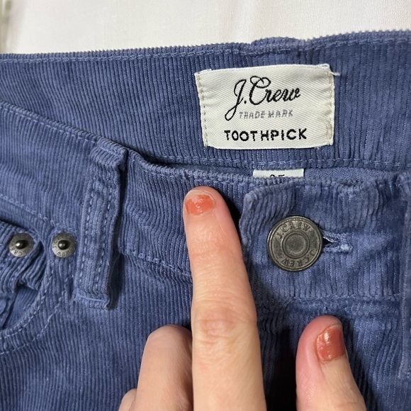 J. Crew Corduroy Toothpick Skinny Pants - Picture 6 of 14